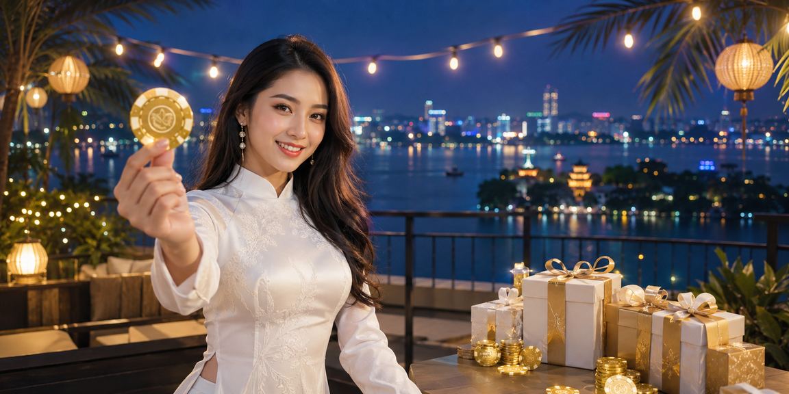 Người chơi Hà Nội tham gia cá cược và nhận tiền thưởng trong trang phục áo dài